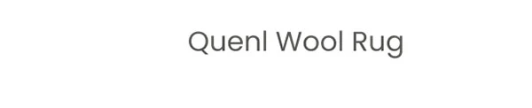 Quenl Wool Rug