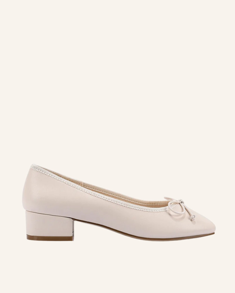 Minnie Bone White