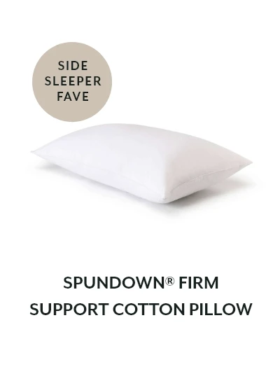 Spundown® Firm Support Cotton Pillow