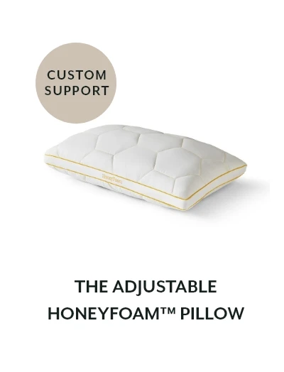 The Adjustable HoneyFoam™ Pillow