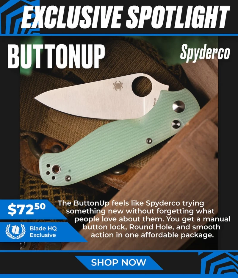 Spyderco ButtonUp