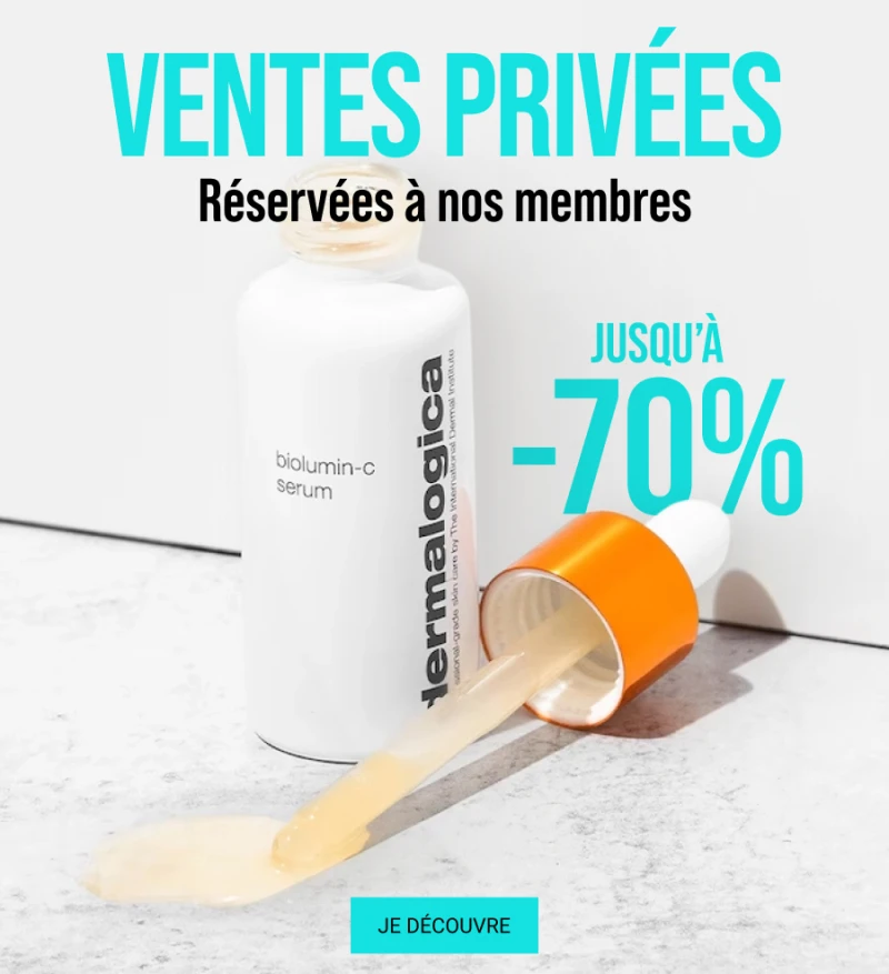 Ventes Privées Réservées à nos membres Jusqu’à -70% Ventes Privées Réservées à nos membres Jusqu’à -70%