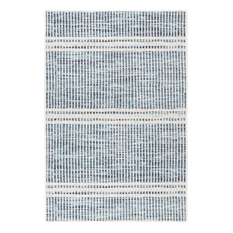 Image of Malta Machine Washable Rug | Blue