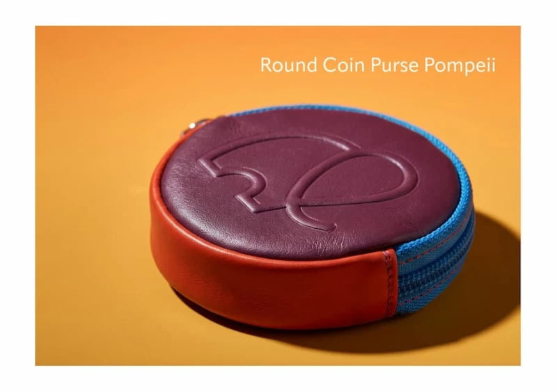 Round Coin Purse Pompeii