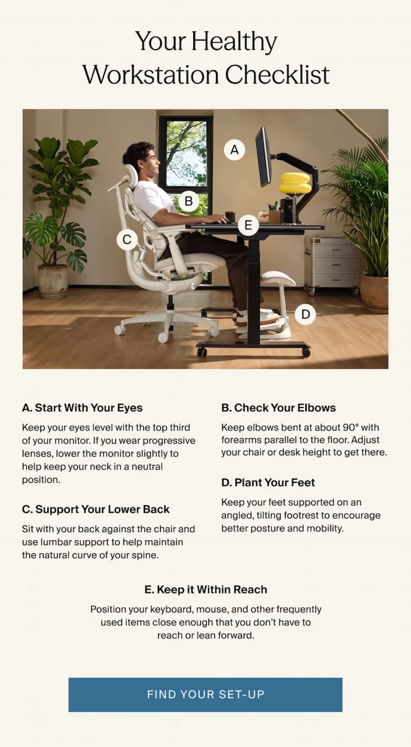 find your set up