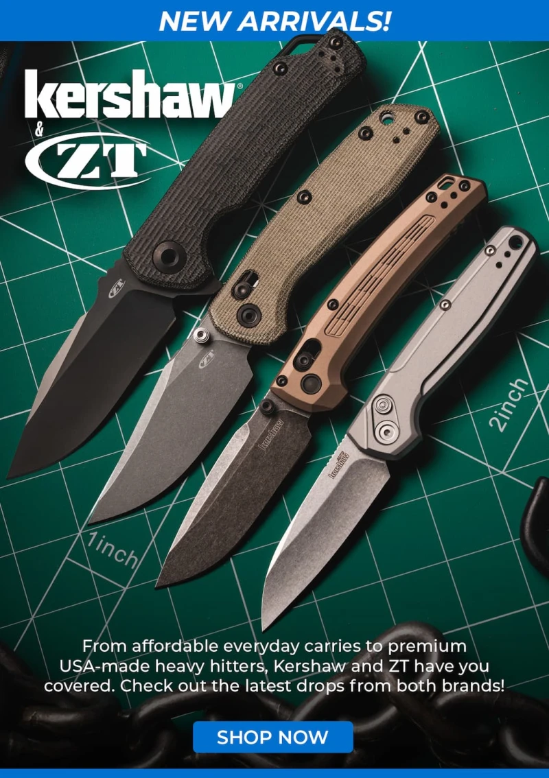 Kershaw & ZT New Arrivals