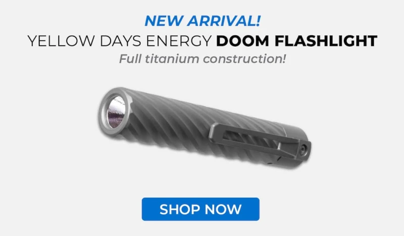 Yellow Days Energy Doom Flashlight