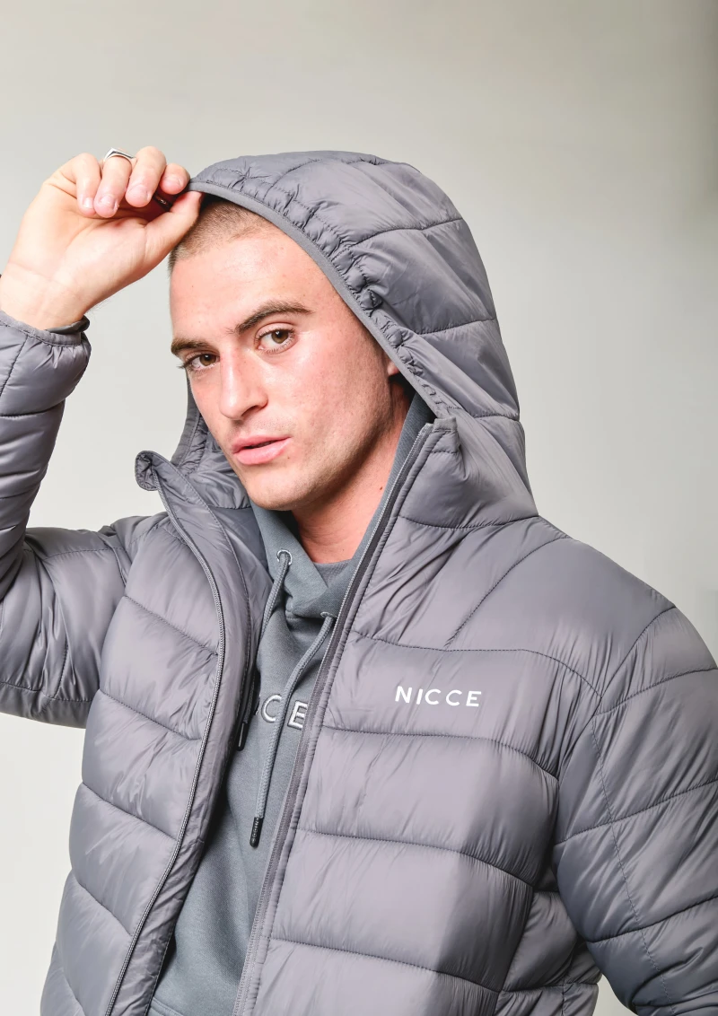 Image of NICCE Mens Lionel Jacket | Coal