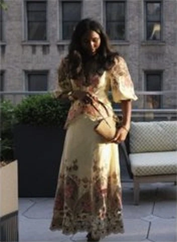 Marie Zoumanigui carrying The East West Mini Tote