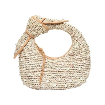 The Josie Knot Bag in Pearl
