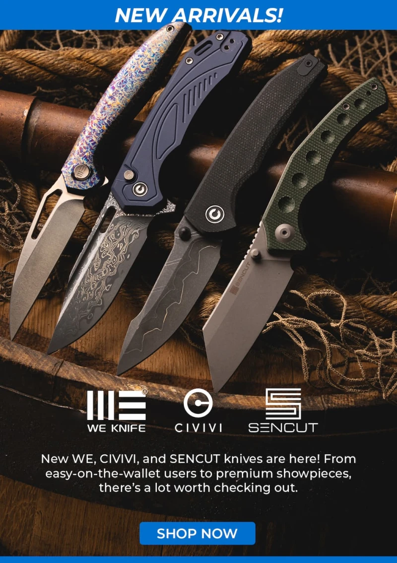 WE/CIVIVI/SENCUT New Arrivals