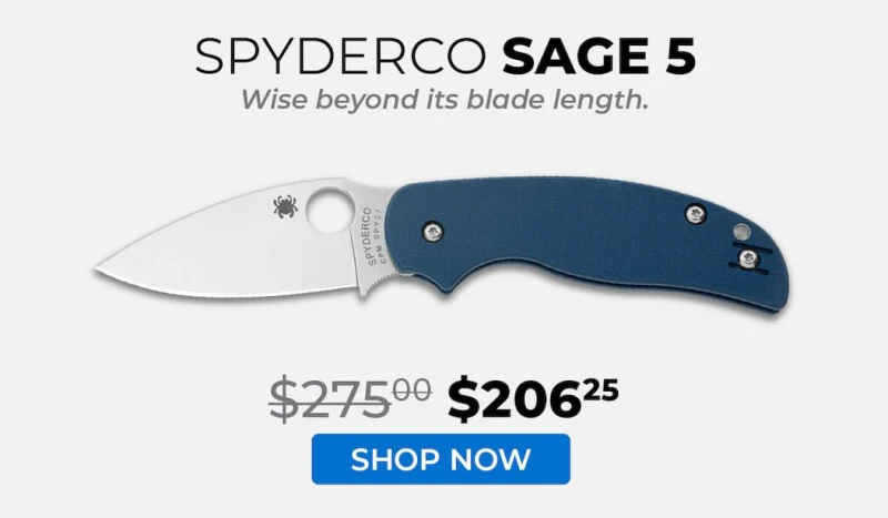 Spyderco Sage 5