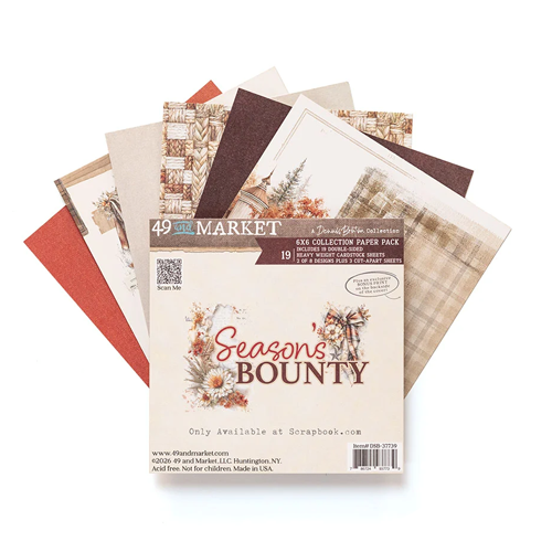 49 And Market - Season's Bounty Collection - 6 x 6 Collection Pack