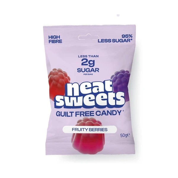 Neat Sweets Fruity Berry Gummy Bears 50g