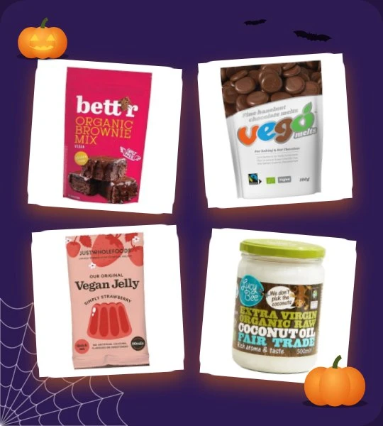 Bettr, Vego, Just Wholefoods and Lucy Bee
