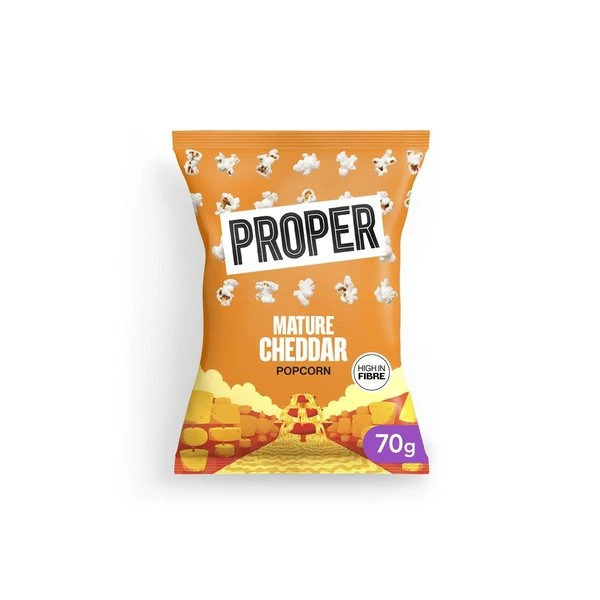 Propercorn Mature Cheddar Popcorn 70g