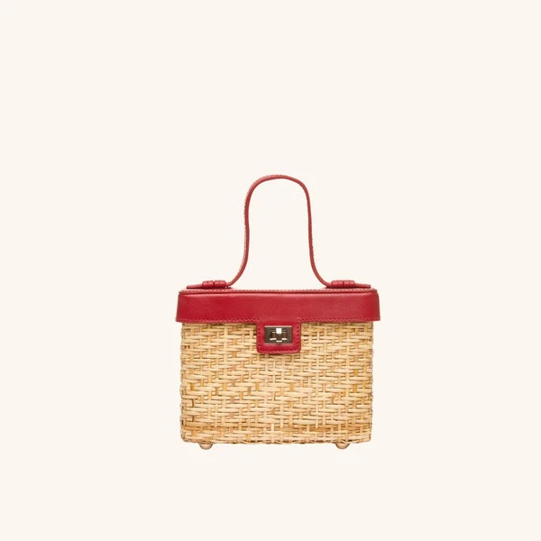 The Box Bag - Tomato