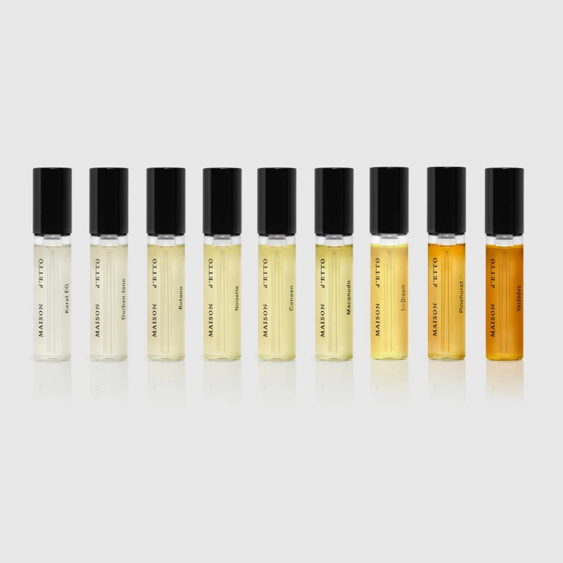 Maison d'Etto Discovery Set, nine vials