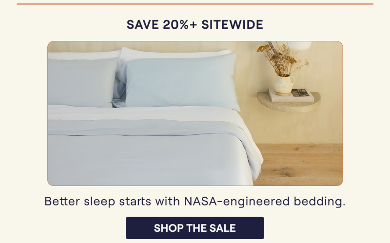 A bed made with Slumber Cloud bedding