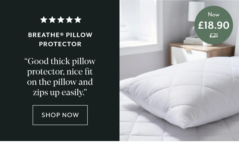 Breathe® Pillow Protector