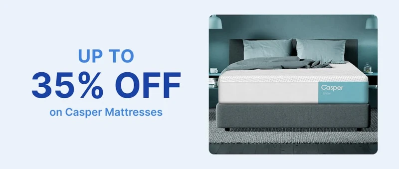 save up to 35% of casper mattresses