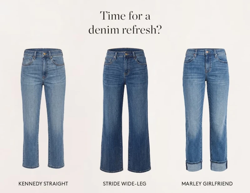 TIme for a denim refresh? 