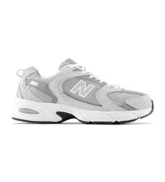 Zapatillas de piel 530 gris