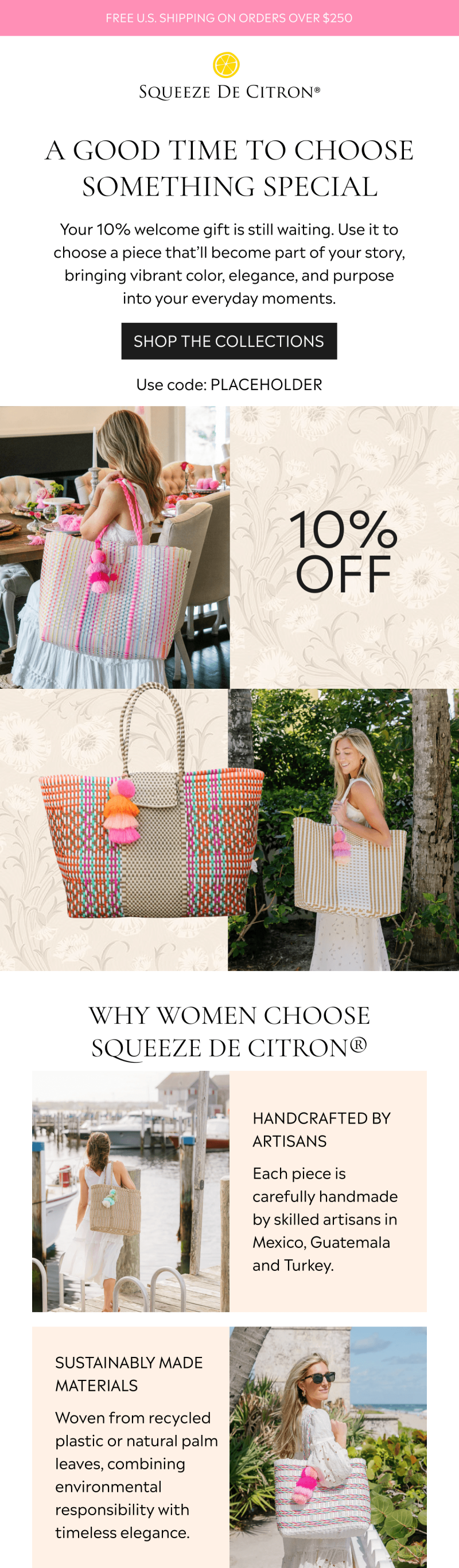 Shop The Collections - Squeeze De Citron