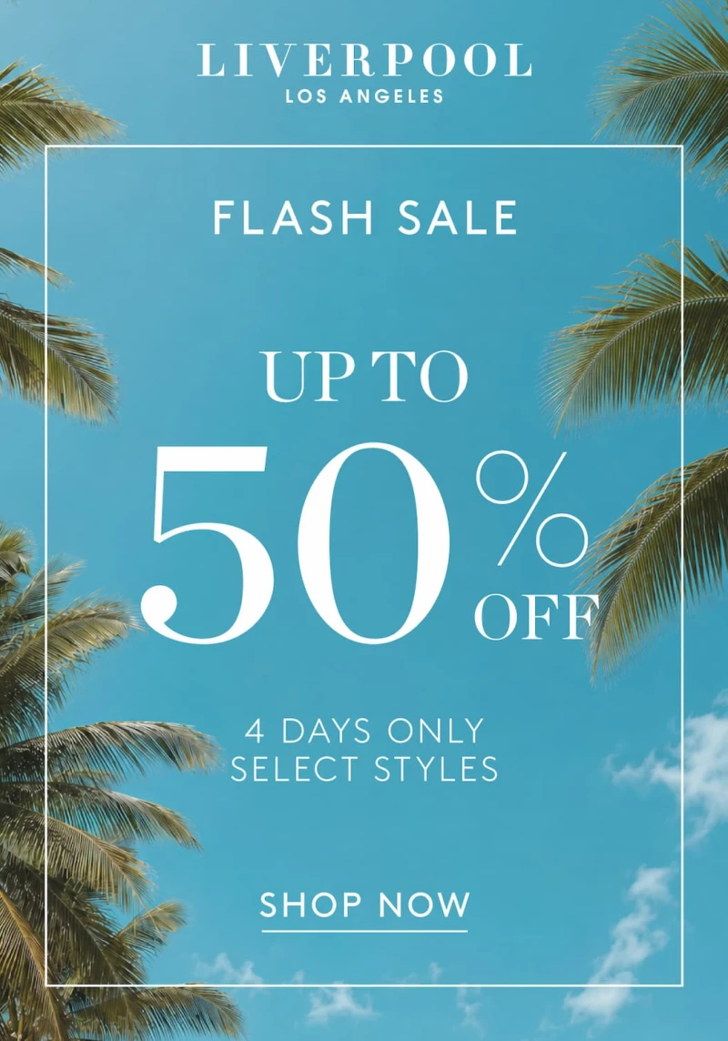 Up to 50% Off! 4 days Only! 