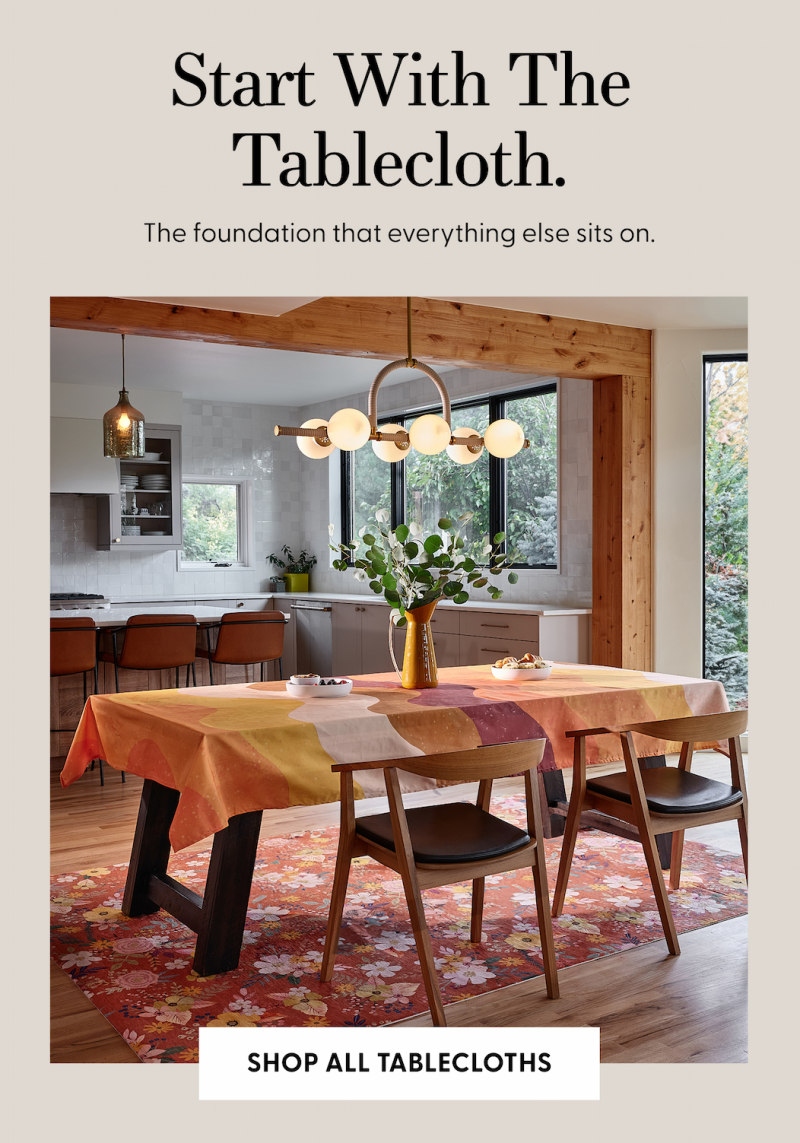 Start With The Tablecloth. Shop All Tablecloths