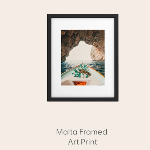 Malta Framed Art Print