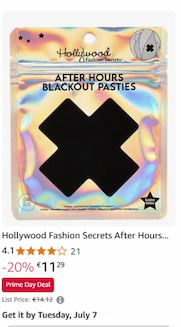 After Hours Blackout Pasties