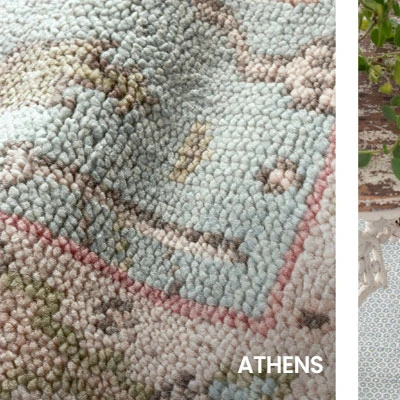 Shop Athens Hand Knotted Wool Rug