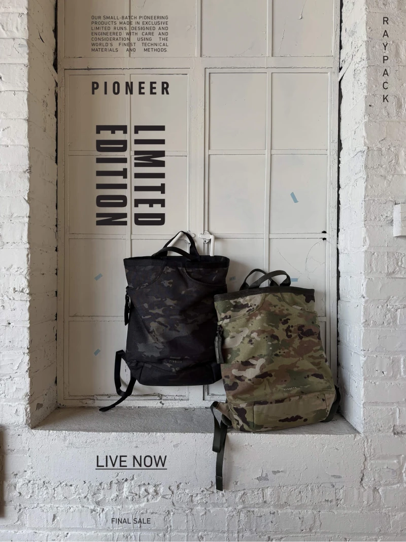Limited Edition Ray Pack in camo Multicam