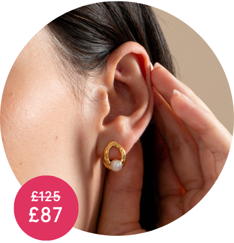Summer Sale | Waterfall Pearl Droplet Studs