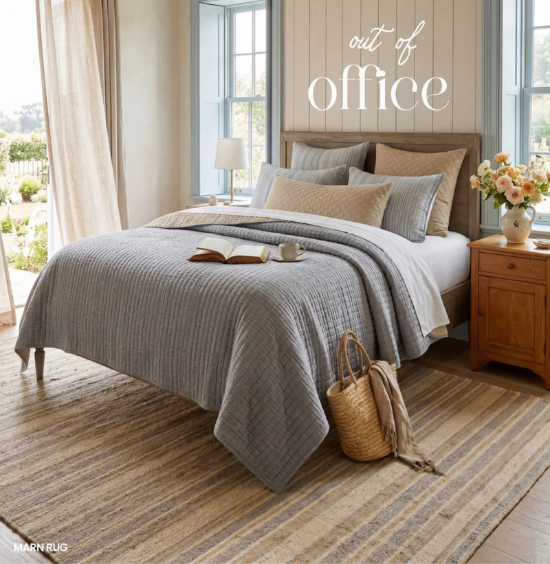Shop Marn Striped Handmade Jute Rug