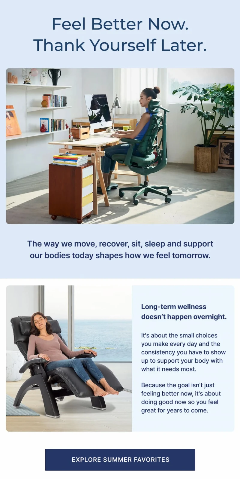 long-term wellness doesn't happen overnight