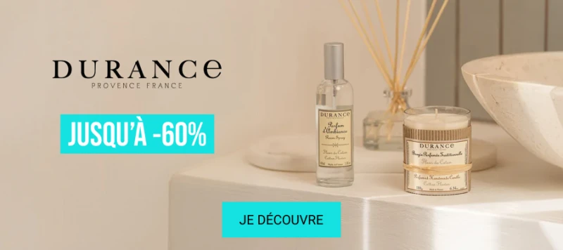 Durance Jusqu’à -60% Durance Jusqu’à -60%