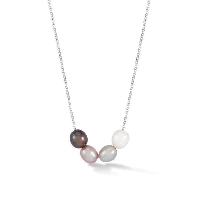 Image of Multi Oval Pearl Pendant