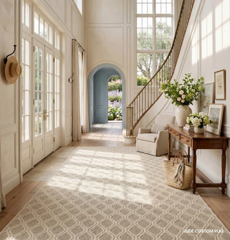 Shop Jude Woven Wool Custom Rug