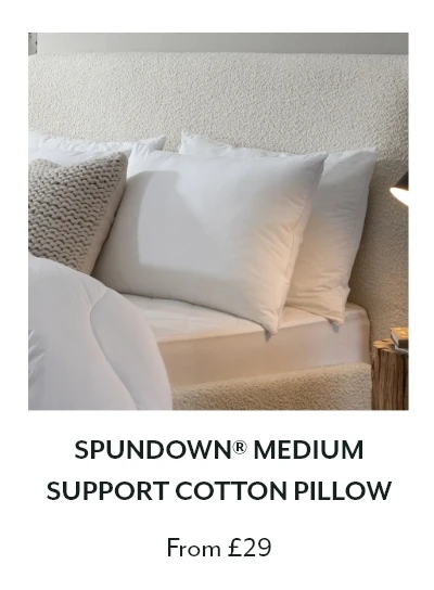 Spundown® Medium Support Cotton Pillow