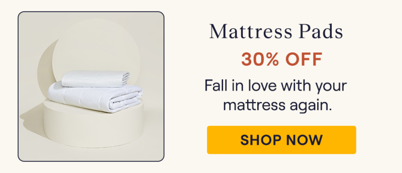 Mattress Pad & Protector on a Pillar