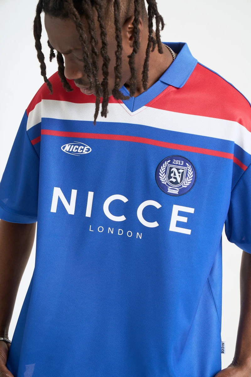 Image of NICCE Mens Midfield Football Shirt | Royal Blue
