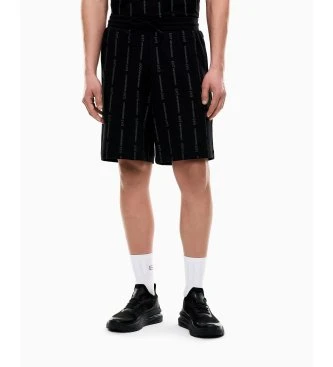 Pantalón corto Graphic Series negro