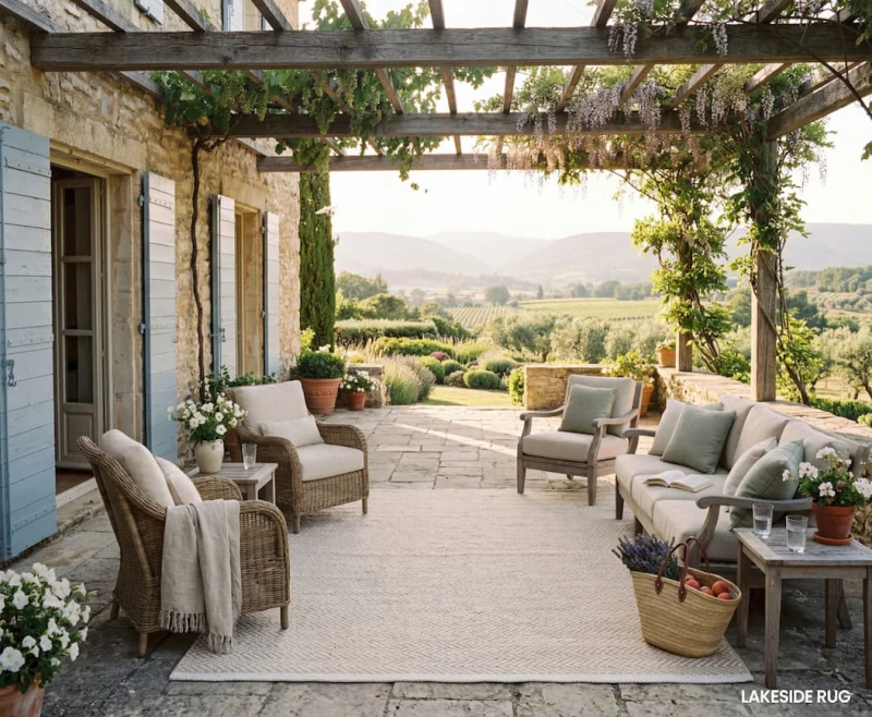 Shop Lakeside Woven Indoor/Outdoor Custom Rug