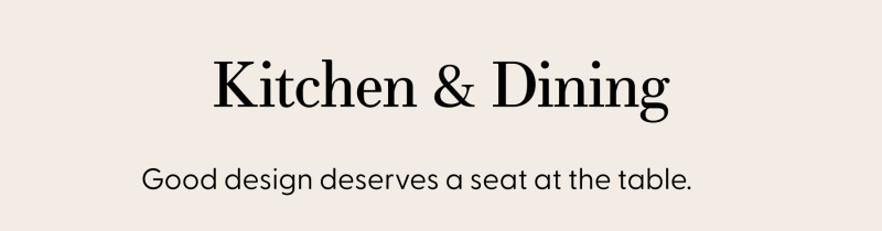 Kitchen & Dining