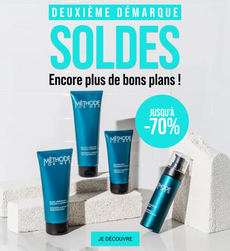 Deuxième démarque Soldes Jusqu’à -70% Encore plus de bons plans ! Deuxième démarque Soldes Jusqu’à -70% Encore plus de bons plans !