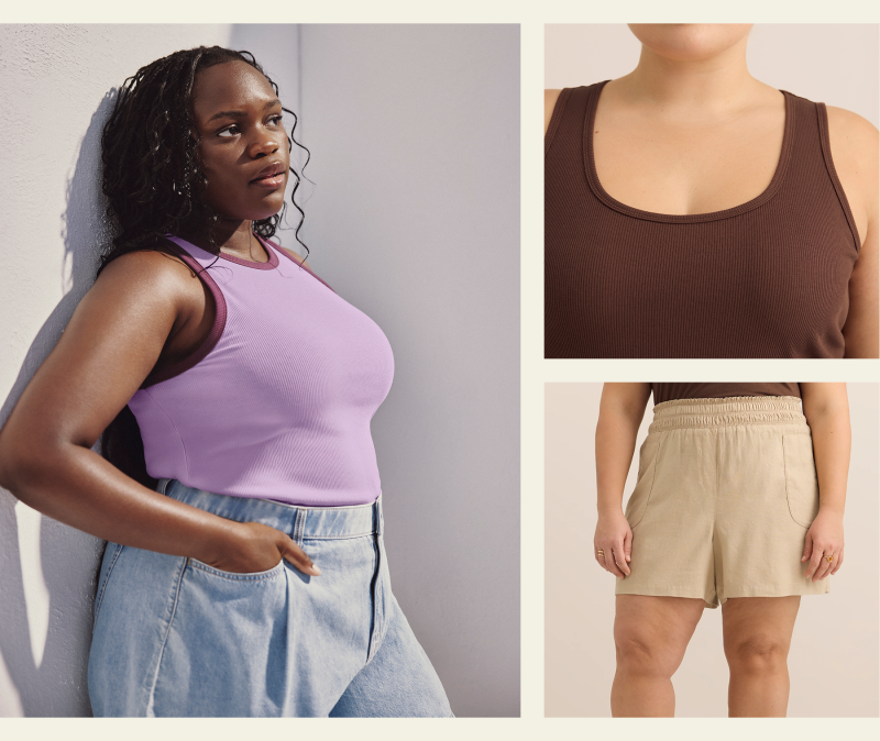 TANKS AT $19 + SHORTS AT $29*