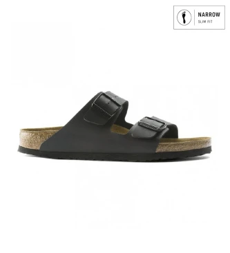 Sandalias Arizona (Ajuste Estrecho) negro