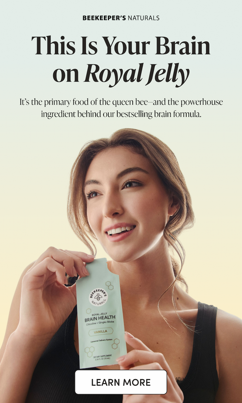 This Is Your Brain on Royal Jelly    It’s the primary food of the queen bee—and the powerhouse ingredient behind our bestselling brain formula.